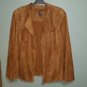 Rafaella faux suede jacket